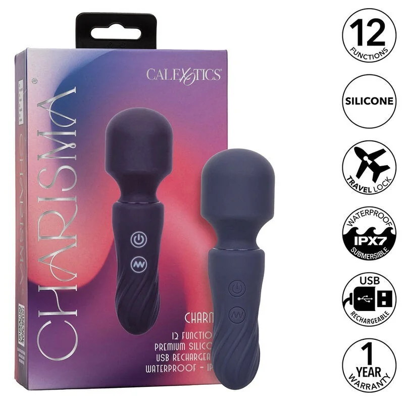 Charisma Charm Massager 12 Funktionen Lila von Calexotics kaufen | Fesselliebe
