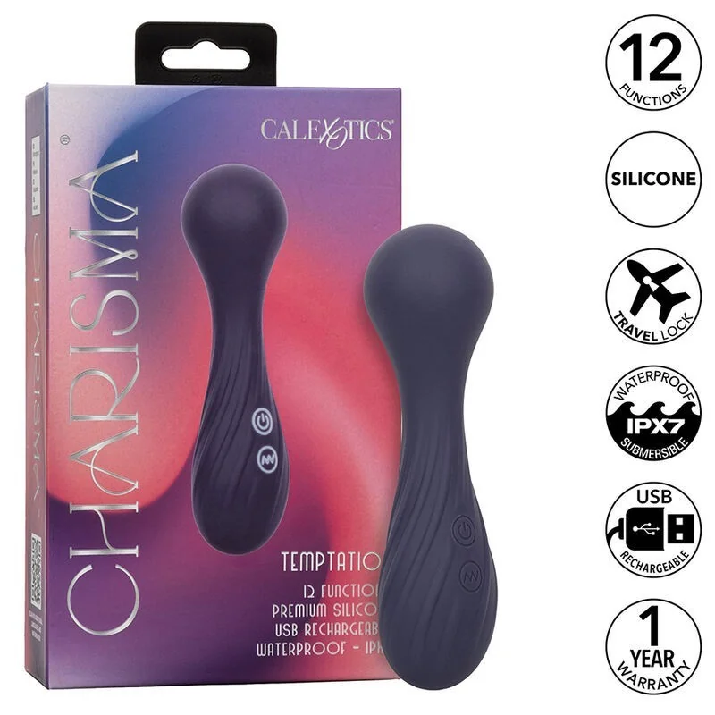 Charisma Temptation Massager 12 Funktionen Lila von Calexotics kaufen | Fesselliebe