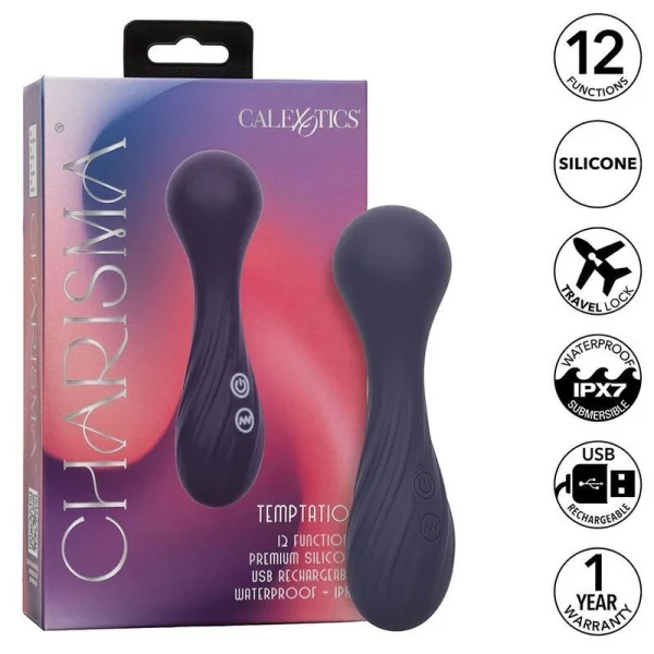 Charisma Temptation Massager 12 Funktionen Lila von Calexotics kaufen | Fesselliebe