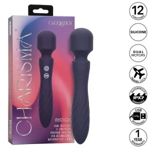 Charisma Mystique Massager Doppelmotor 12 Funktionen 20,5 cm X 4,5 cm Lila von Calexotics kaufen | Fesselliebe