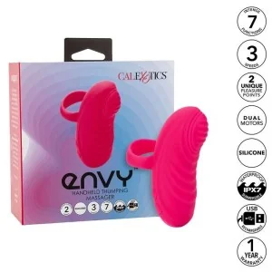 Envy Handmassager mit Rollball, 7 Vibrationen, Rosa von Calexotics kaufen | Fesselliebe