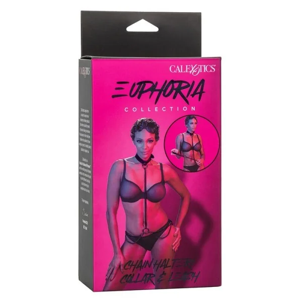 Euphoria Kettenhalfterhalsband und Leine von Calexotics kaufen | Fesselliebe