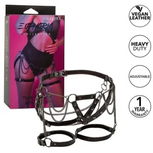 Euphoria Multichain Oberschenkelharness Premium von Calexotics kaufen | Fesselliebe