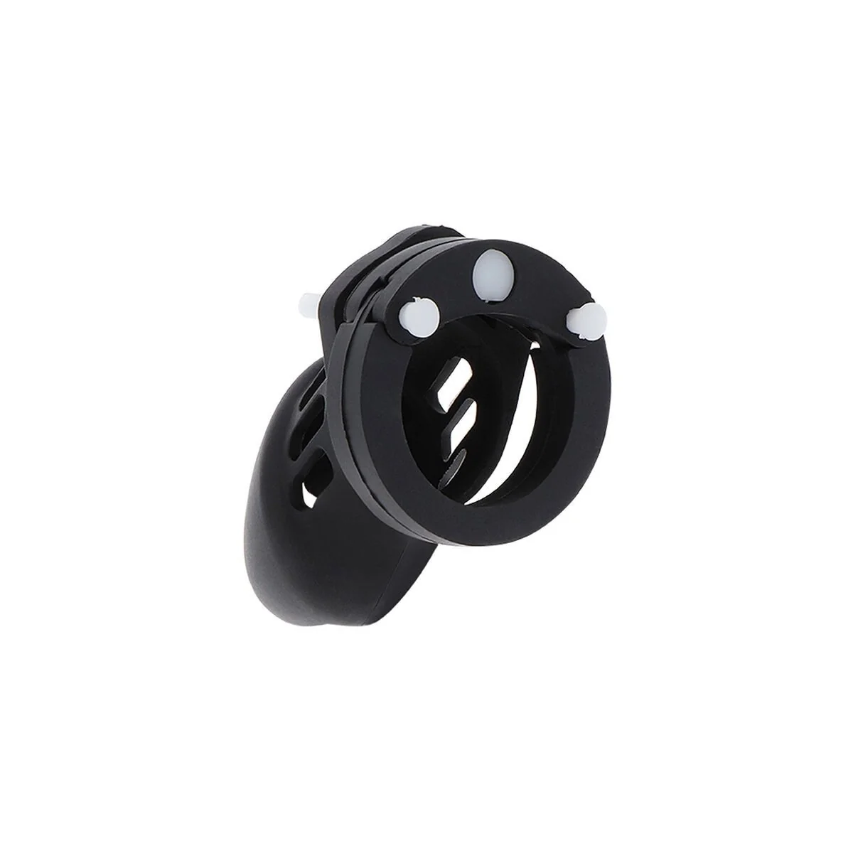 Extreme Keuschheitspumpenkäfig aus Silikon Größe S Schwarz von Hidden Desire kaufen | Fesselliebe