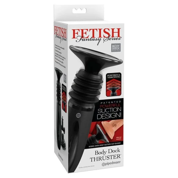 Body Dock Thruster Dildoklemme mit 7 Push-Modi Schwarz von Fetish Fantasy Series kaufen | Fesselliebe