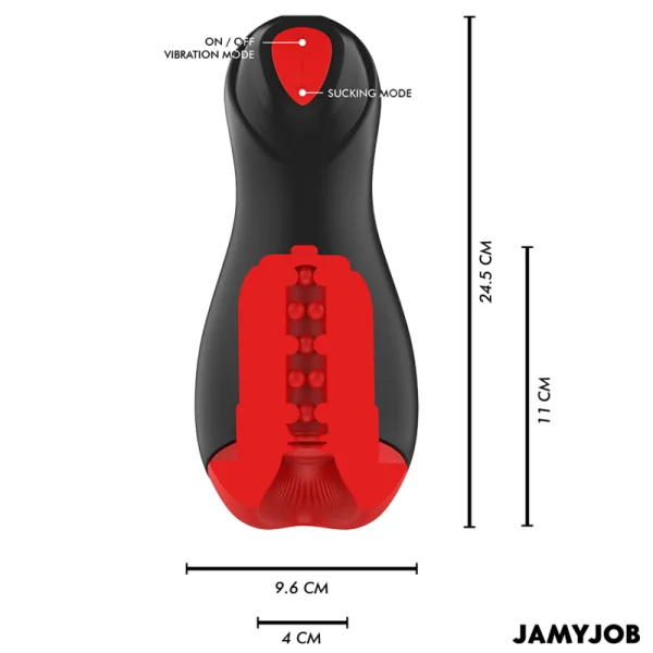 Core-X Automatischer Masturbator 5 Saugband Vibrationsmodi von Jamyjob kaufen | Fesselliebe