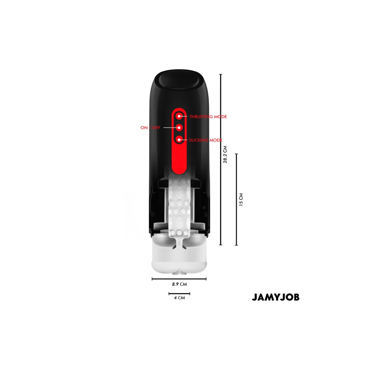 Phantom Automatischer Vagina-Masturbator 5 Saug- und Stossmodi von Jamyjob kaufen | Fesselliebe