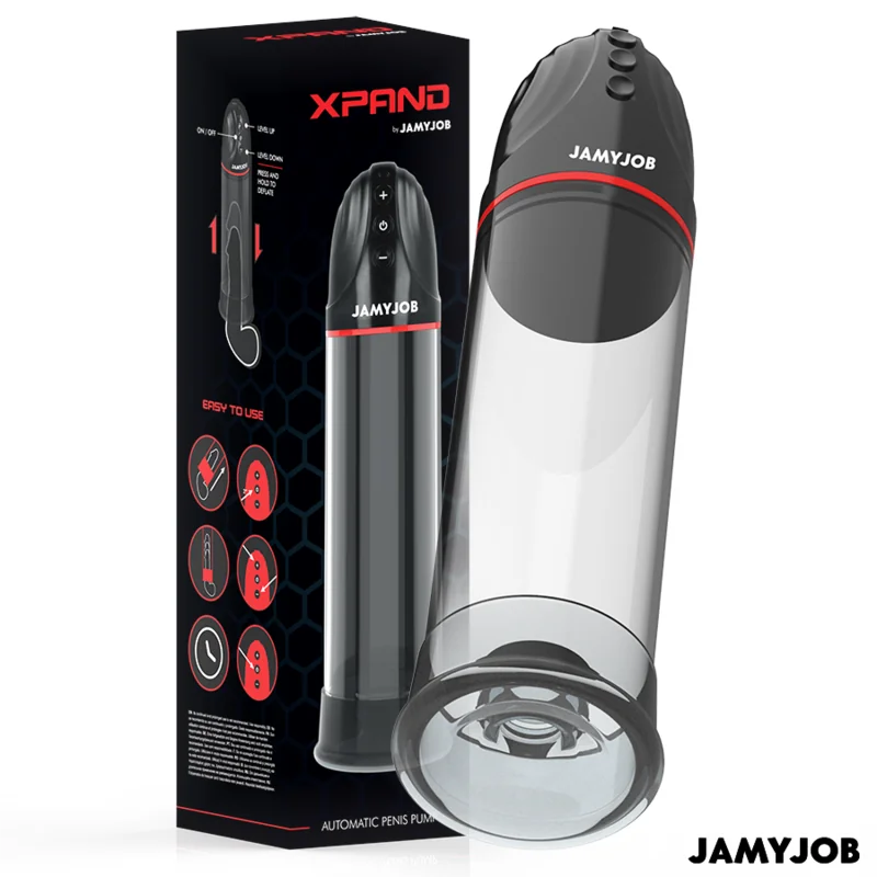 Xpand Automatische Pumpe 3 Saugstufen Grau von Jamyjob kaufen | Fesselliebe 2