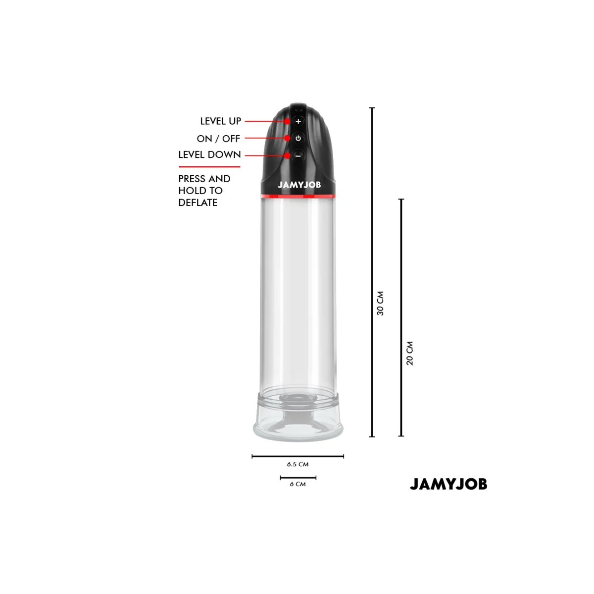 Xpand Automatische Pumpe 3 Saugstufen Grau von Jamyjob kaufen | Fesselliebe