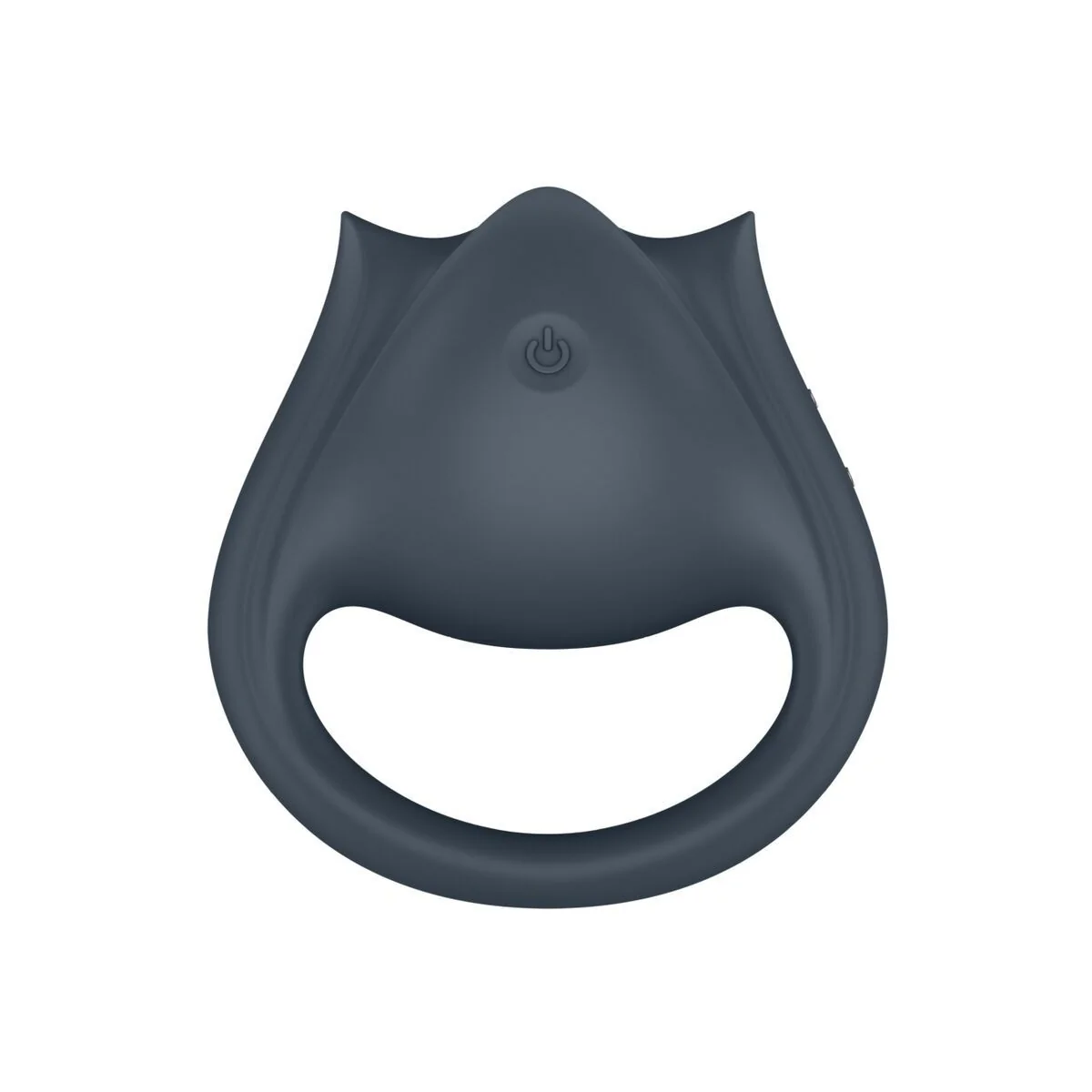 Perfect Pair 2 Multivibrator 2 in 1 Penisring und Fingerstimulator Grau von Satisfyer Partner kaufen | Fesselliebe