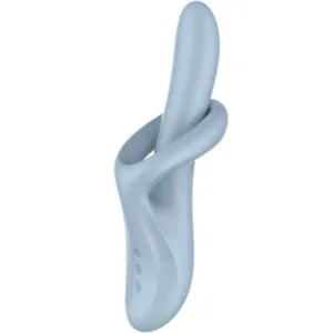 Heat Flex 4 Wärmeeffekt-Vibrator 12 Vibrationen Blau von Satisfyer Vibrator kaufen | Fesselliebe