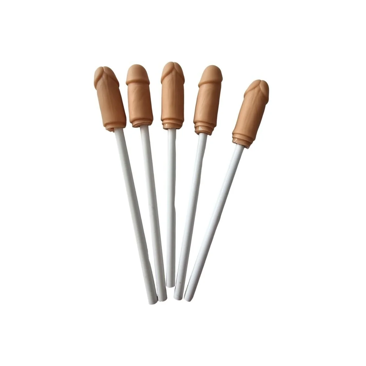 5 Bleistifte mit Natürlicher Penisspitze von Diablo Picante kaufen | Fesselliebe