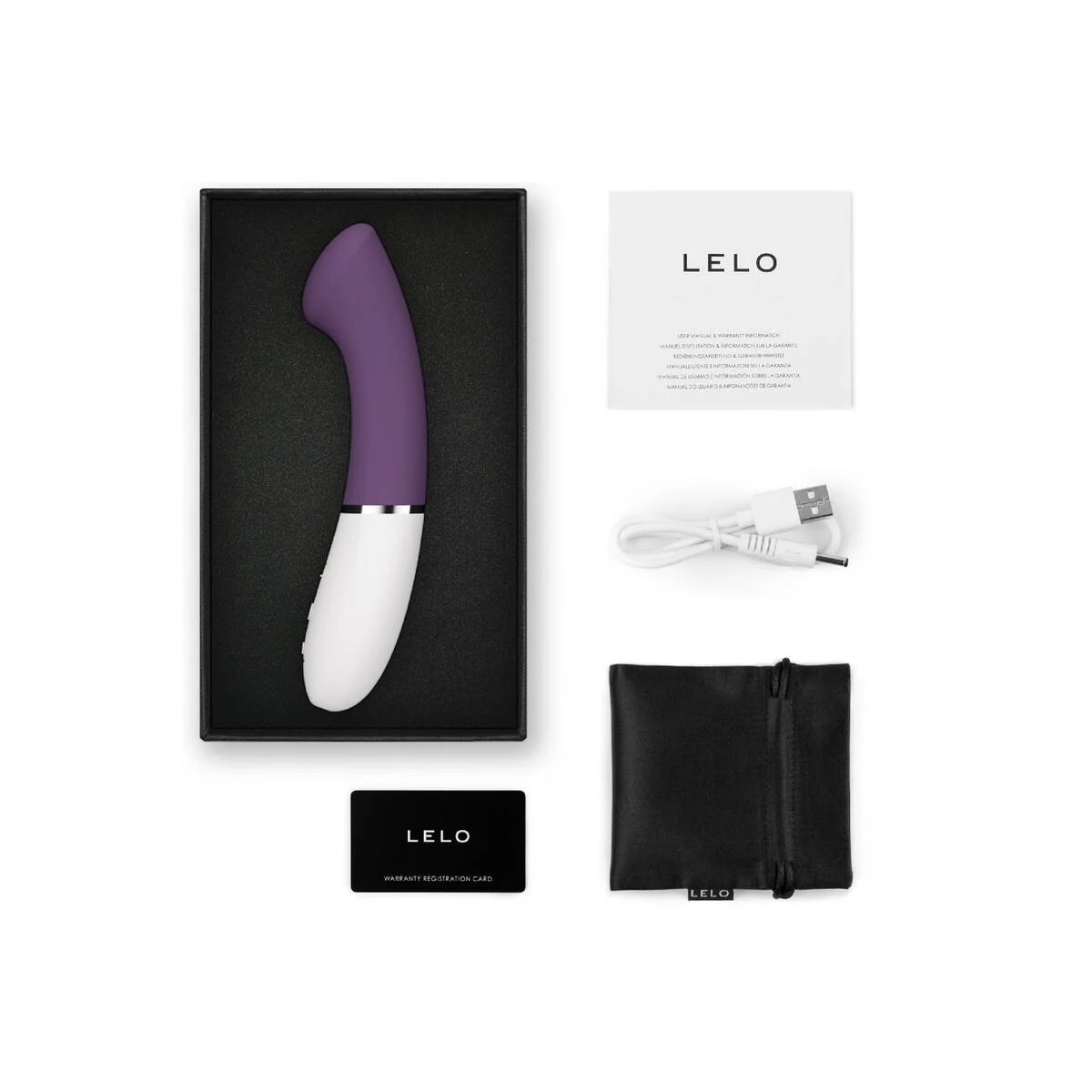 Gigi™ 3 G-Spot-Vibrator Violett von Lelo kaufen | Fesselliebe