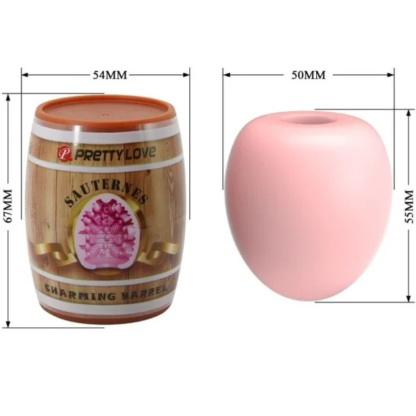 Männlicher Masturbator Ei Rosa Modell 2 von Pretty Love Flirtation kaufen | Fesselliebe