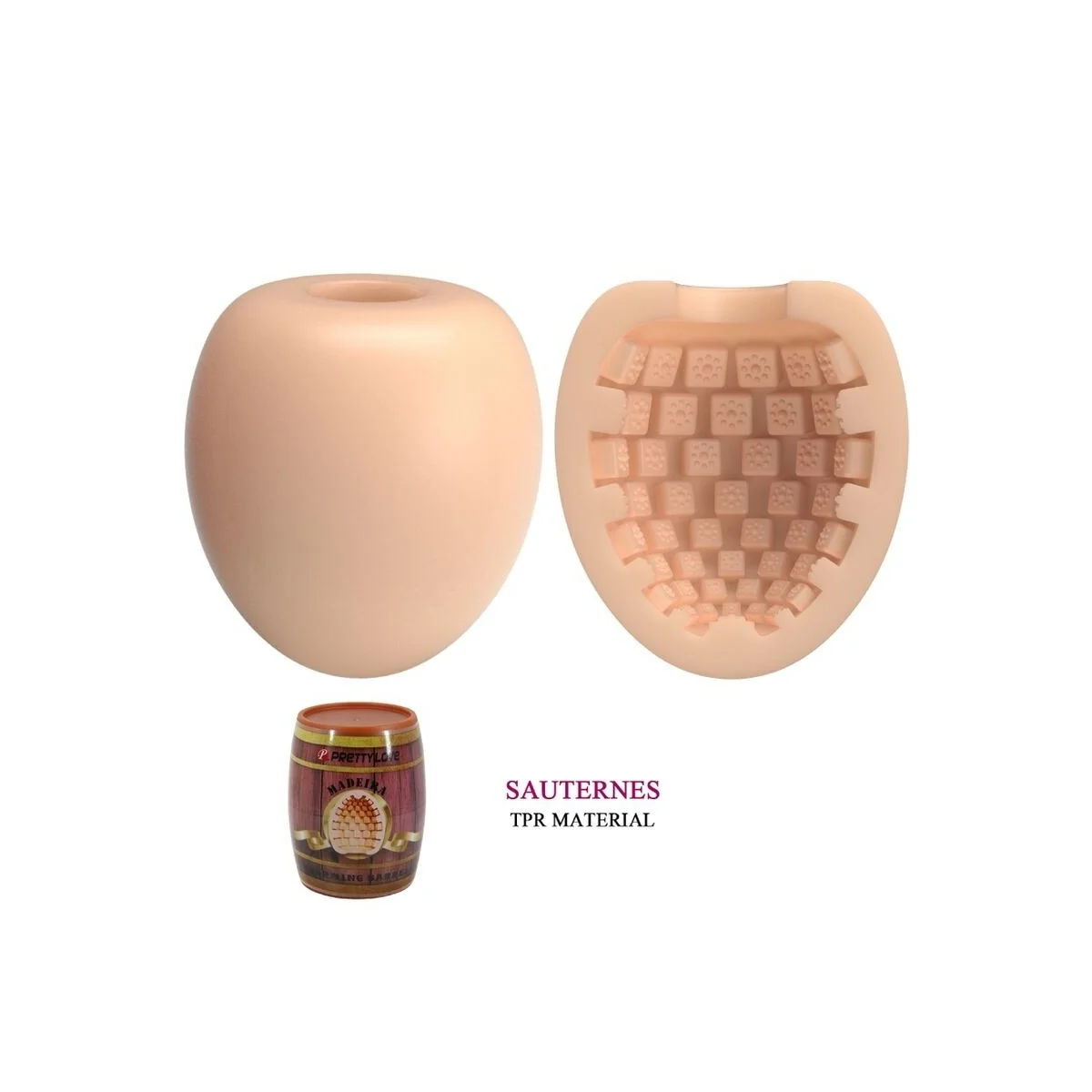 Männlicher Masturbator, Eierfleischmodell 2 von Pretty Love Flirtation kaufen | Fesselliebe