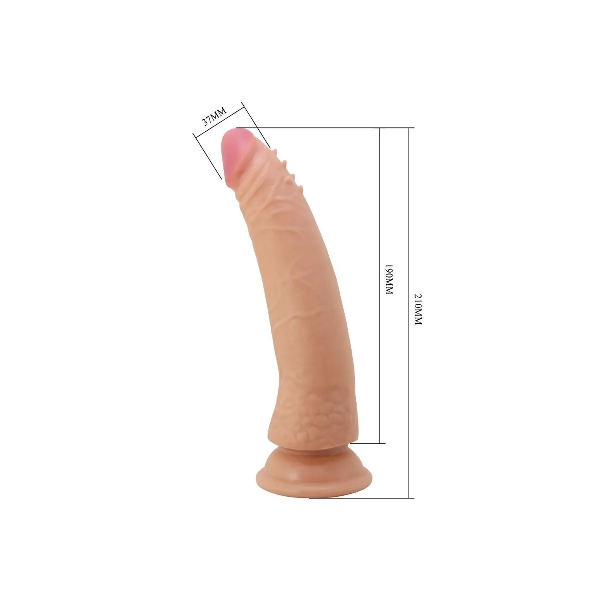 Kable Super realistischer Penis 21 cm Fleisch von Pretty Love Flirtation kaufen | Fesselliebe