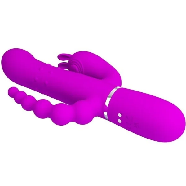 Cammy Triple Vibrator Multifunktion 4 in 1 Rosa von Pretty Love Flirtation kaufen | Fesselliebe