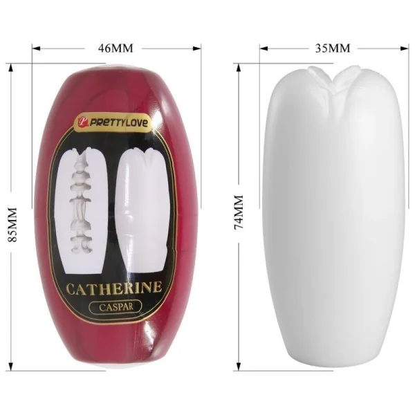 Catherine Männlicher Masturbator Weiss von Pretty Love Flirtation kaufen | Fesselliebe