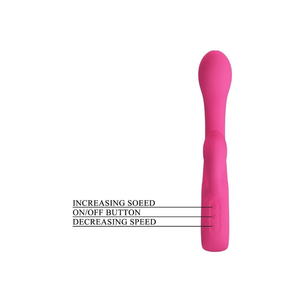 Fritz Rabbit Vibrator 12 Vibrationen Rosa von Pretty Love Flirtation kaufen | Fesselliebe