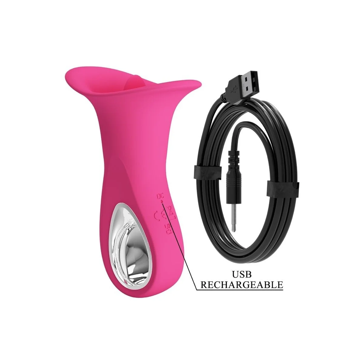 Clyde Oralvibrator Vibrierende Zunge 12 Vibrationen Rosa von Pretty Love Flirtation kaufen | Fesselliebe
