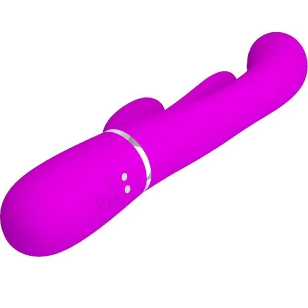 Shania Triple Rabbit Vibrator Multifunktions-Rosa von Pretty Love Flirtation kaufen | Fesselliebe
