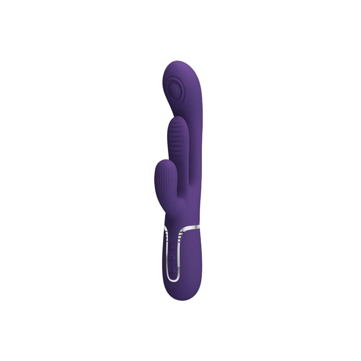 Shania Triple Rabbit Vibrator Multifunktions-Lila von Pretty Love kaufen | Fesselliebe