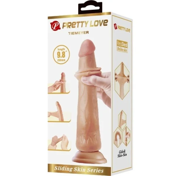 Tiemeyer realistischer Dildo 25 cm Flesh von Pretty Love kaufen | Fesselliebe