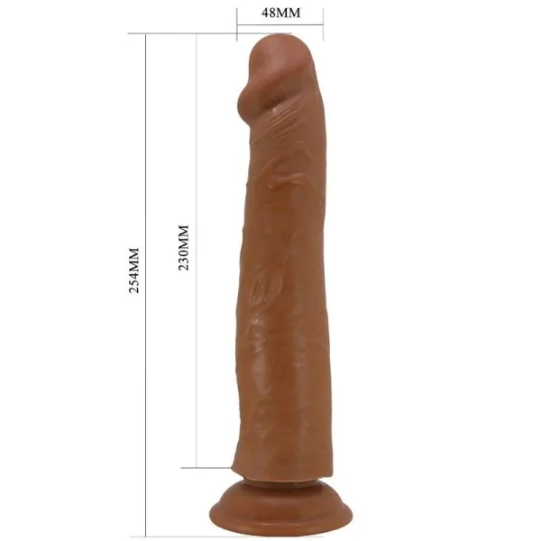 Sharife realistischer Dildo 25 cm Braun von Pretty Love kaufen | Fesselliebe