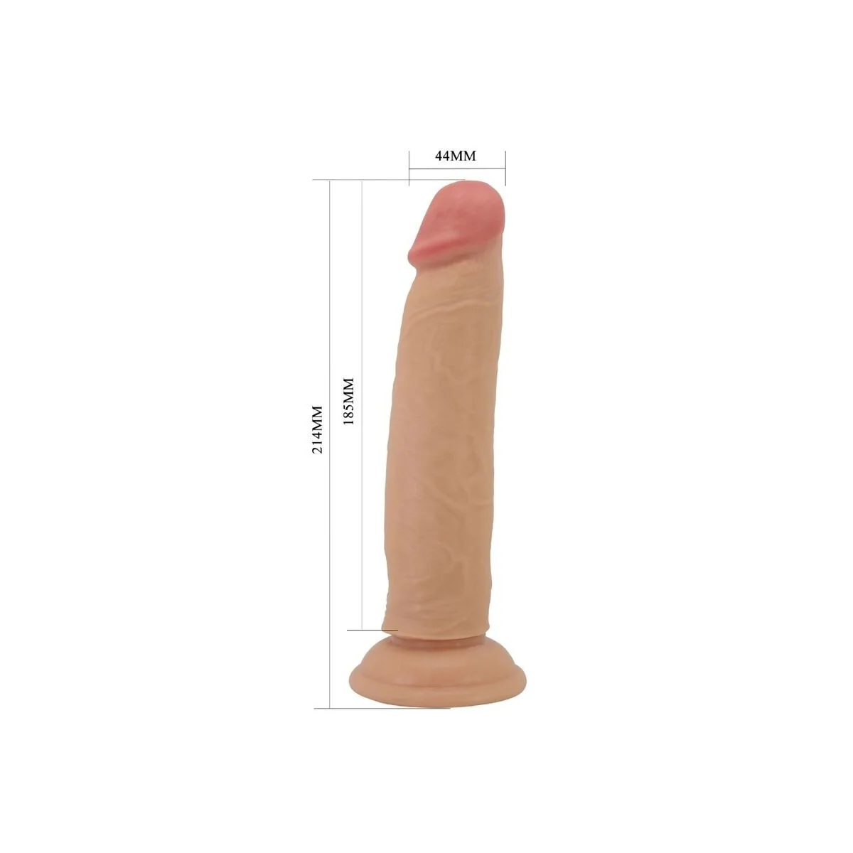 Keon realistischer Dildo 21 cm Fleisch von Pretty Love kaufen | Fesselliebe