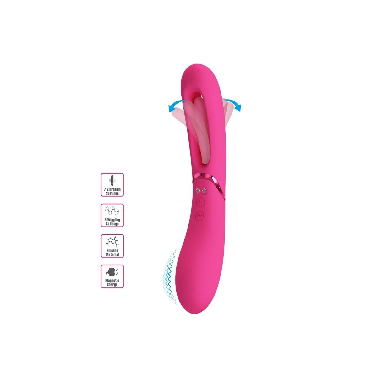 Lexie G-Spot Vibrator 7 Vibrationen Rosa von Romance kaufen | Fesselliebe