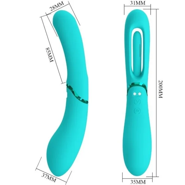 Lexie G-Spot Vibrator 7 Vibrationen Blau von Romance kaufen | Fesselliebe