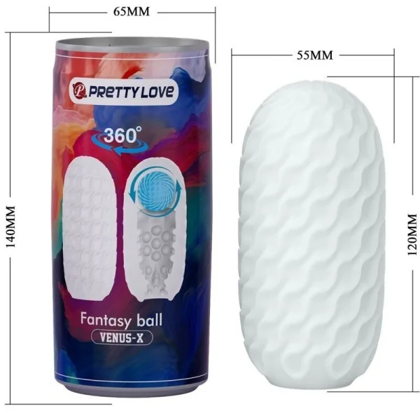 Venus X Männlicher Masturbator Weiss von Pretty Love kaufen | Fesselliebe