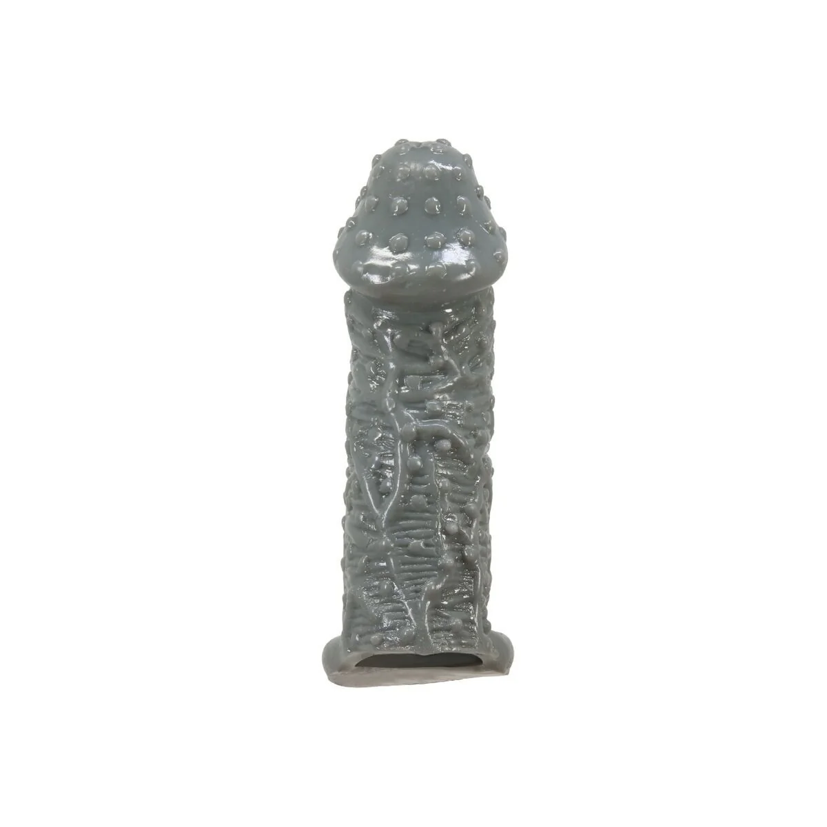 Realistischer Penisvergrösserer und Verzögerungshülse Modell 2 Grau von Pretty Love kaufen | Fesselliebe