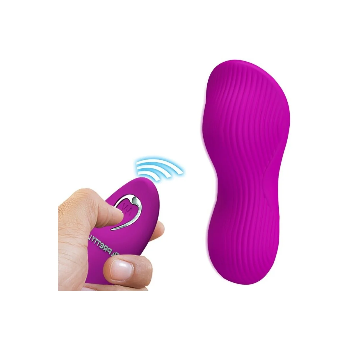 Romario Auflegbarer Klitoris-Stimulator mit Fernbedienung Rosa von Pretty Love kaufen | Fesselliebe