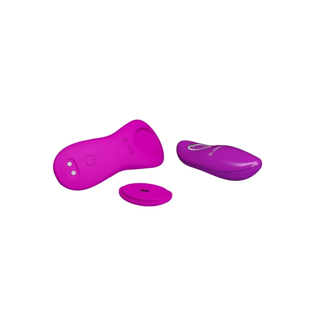 Romario Auflegbarer Klitoris-Stimulator mit Fernbedienung Rosa von Pretty Love kaufen | Fesselliebe