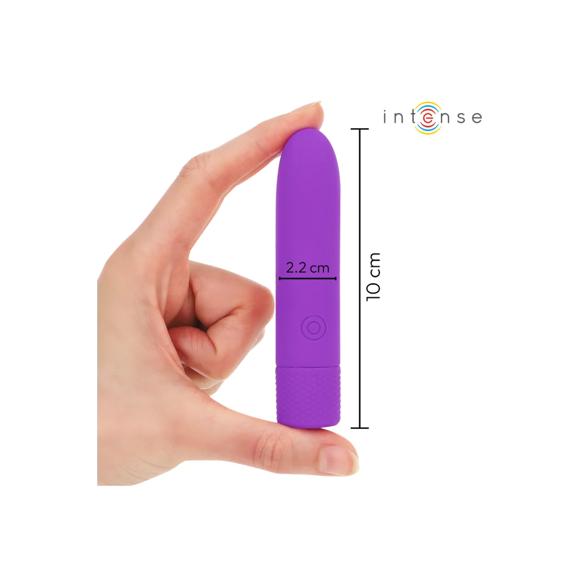 Symone Usb wiederaufladbarer Vibrierender Bullet 8 Vibrationen Lila 10 X 2,2 cm von Intense Fun kaufen | Fesselliebe