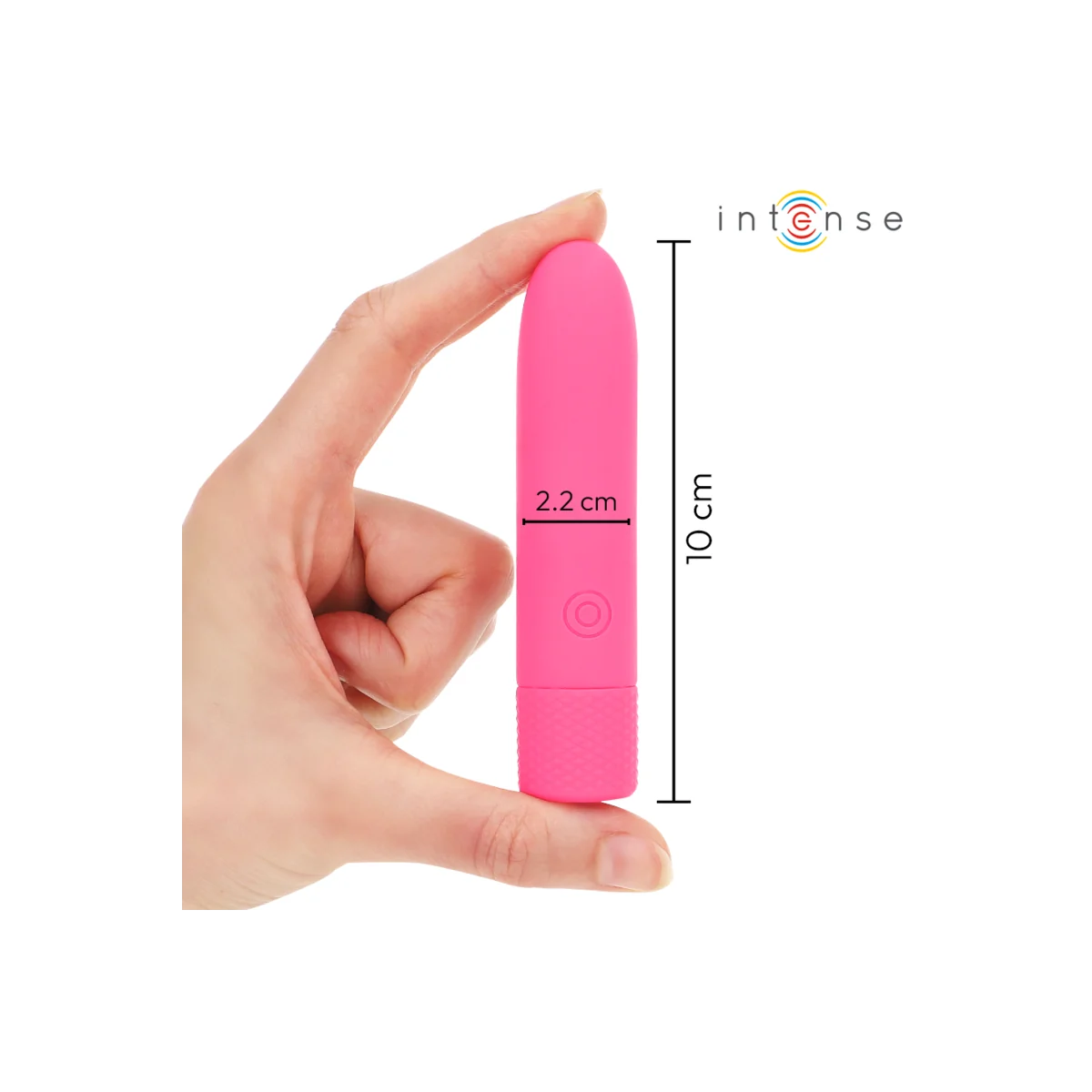 Symone Usb wiederaufladbarer Vibrierender Bullet 8 Vibrationen Rosa 10 X 2,2 cm von Intense Fun kaufen | Fesselliebe