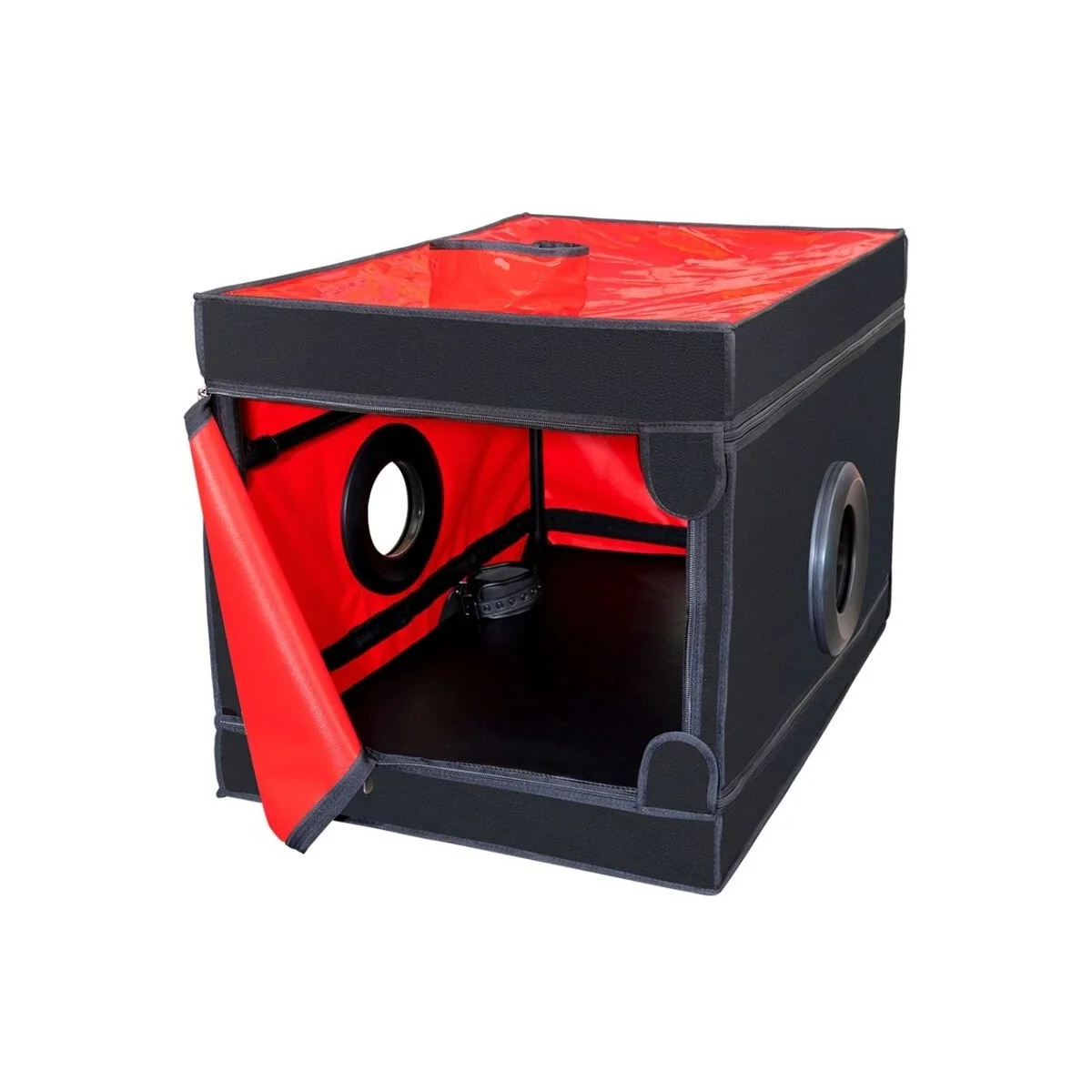 KINK CLUB LA NICHE CABIN SCHWARZ & ROT VON SECRET DOME