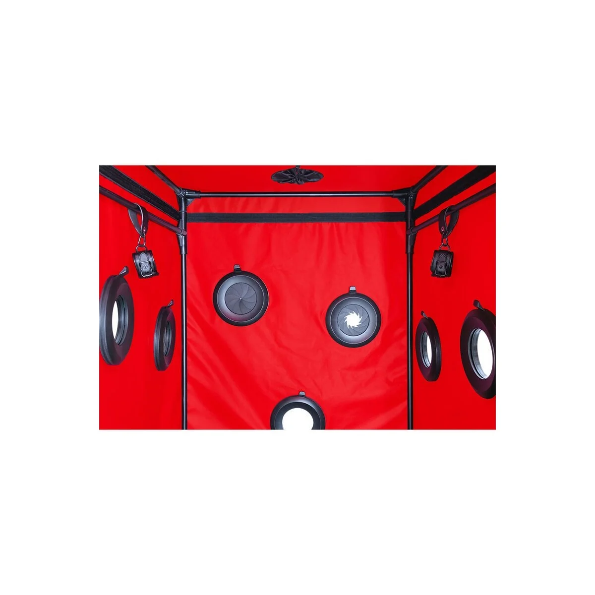 KINK CLUB CABIN SCANDALE SCHWARZ & ROT VON SECRET DOME