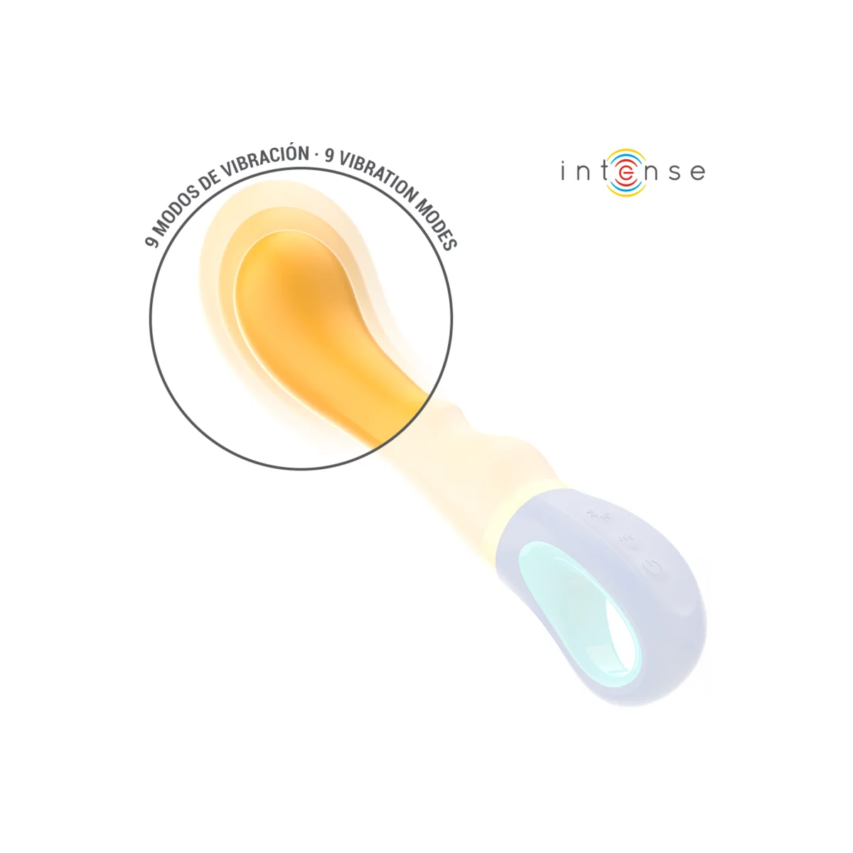 Shaggy Gelber G-Spot-Vibrator von Intense Fun kaufen | Fesselliebe