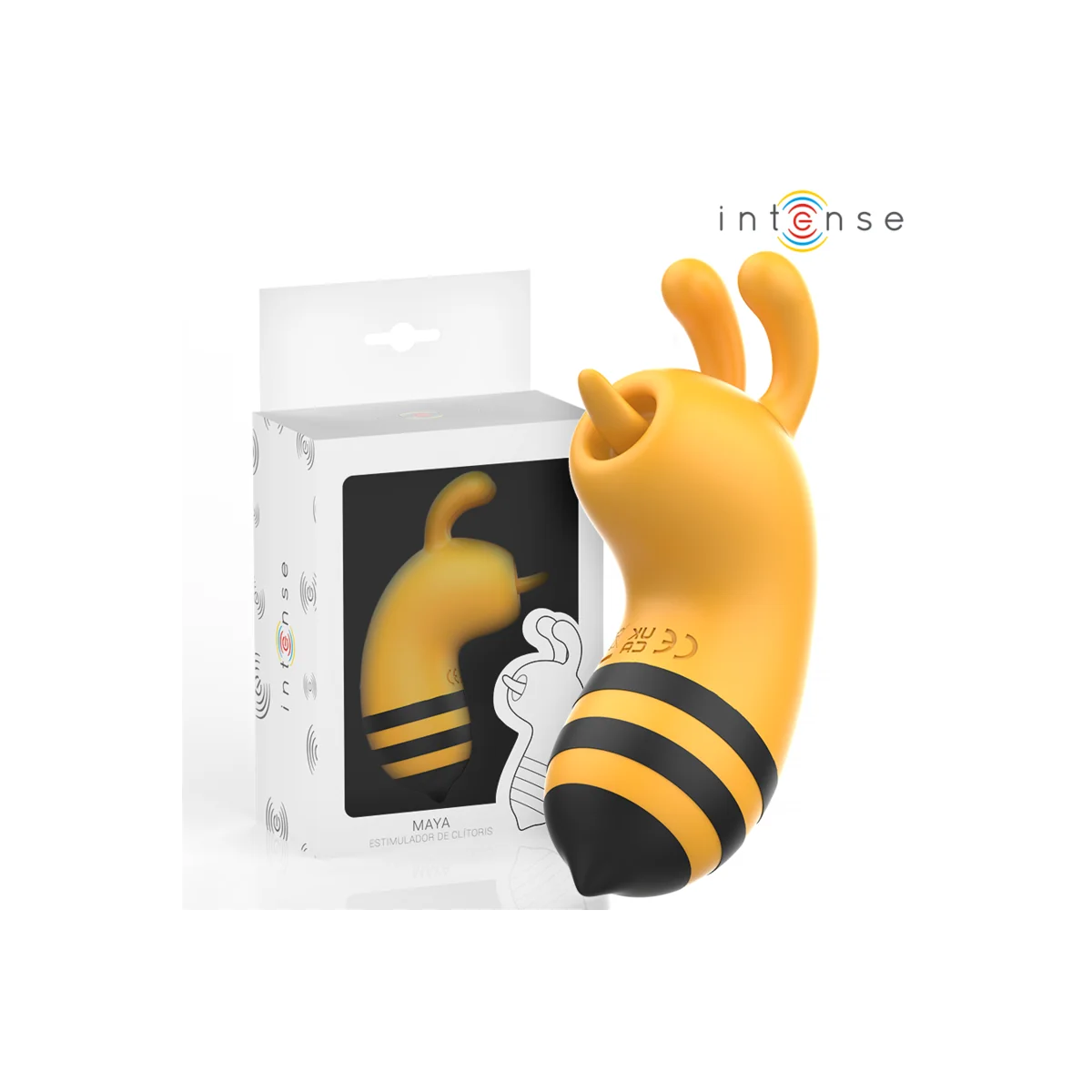Maya Stimulator Biene Gelb/Schwarz von Intense Fun kaufen | Fesselliebe