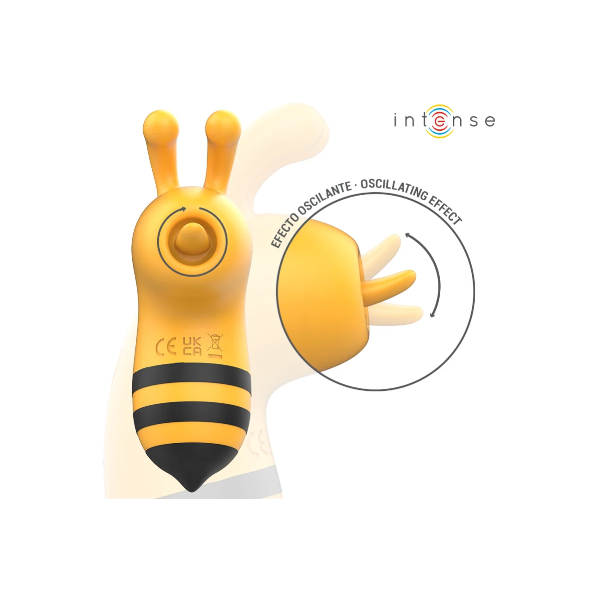 Maya Stimulator Biene Gelb/Schwarz von Intense Fun kaufen | Fesselliebe