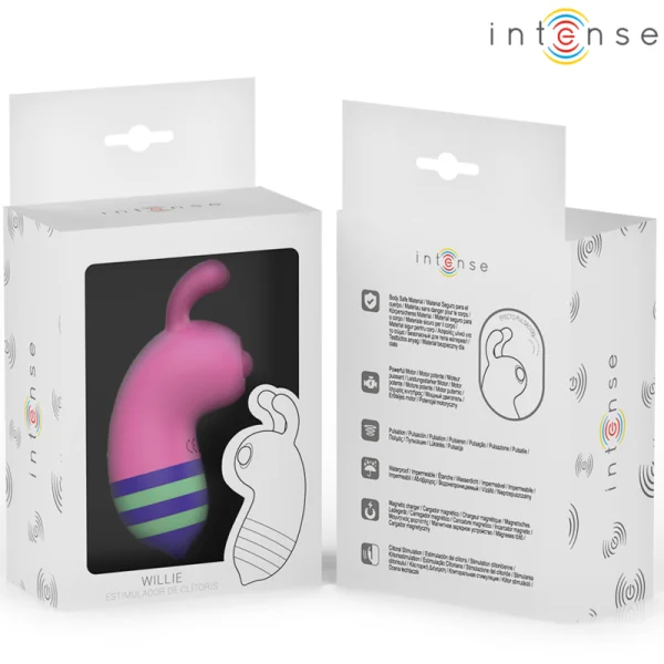 Willie Stimulator Biene Rosa/Grün von Intense Fun kaufen | Fesselliebe