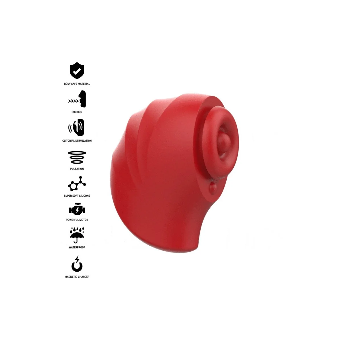 DONNIE KLITORISTIMULATOR ROT/GRÜN VON INTENSE FUN