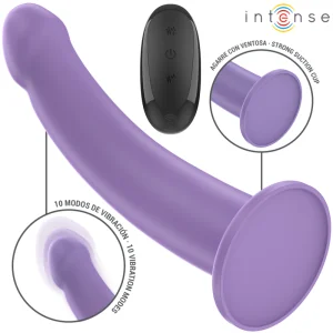 Eddie Vibrator 17,5 cm 10 Vibrationen Lila mit Fernbedienung von Intense Fun kaufen | Fesselliebe