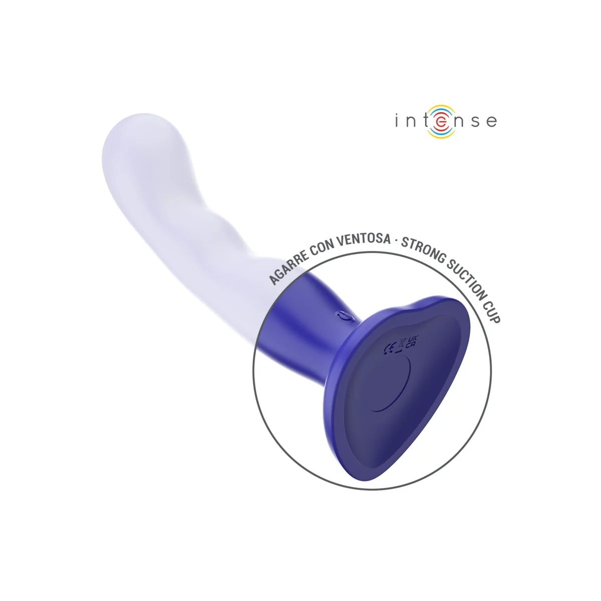 Shorty Vibrator mit Saugnäpfen Blau mit Fernbedienung von Intense Fun kaufen | Fesselliebe