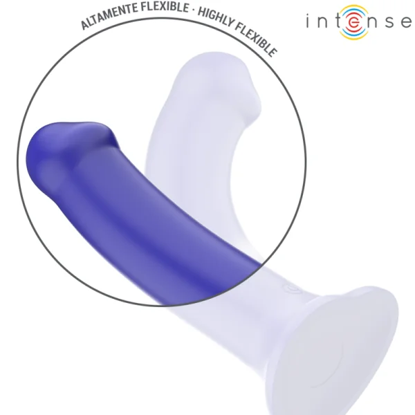 Victoria Vibrator mit Saugnäpfen 10 Vibrationen Dunkelblau mit Fernbedienung von Intense Fun kaufen | Fesselliebe
