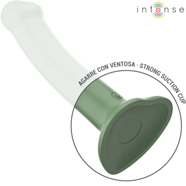 Becca Vibrator mit Saugnäpfen 10 Vibrationen Grün mit Fernbedienung von Intense Fun kaufen | Fesselliebe