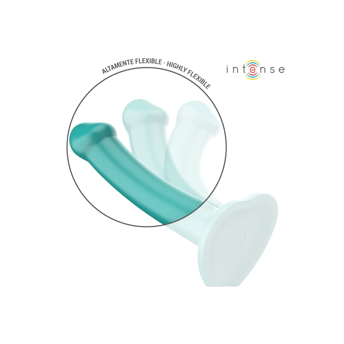 Katie Vibrator mit Saugnäpfen 10 Vibrationen Blau mit Fernbedienung von Intense Fun kaufen | Fesselliebe