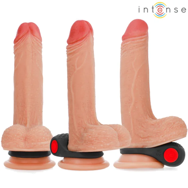 Clover Vibrator Penisring 10 Vibrationen Schwarz von Intense Couples Toys kaufen | Fesselliebe